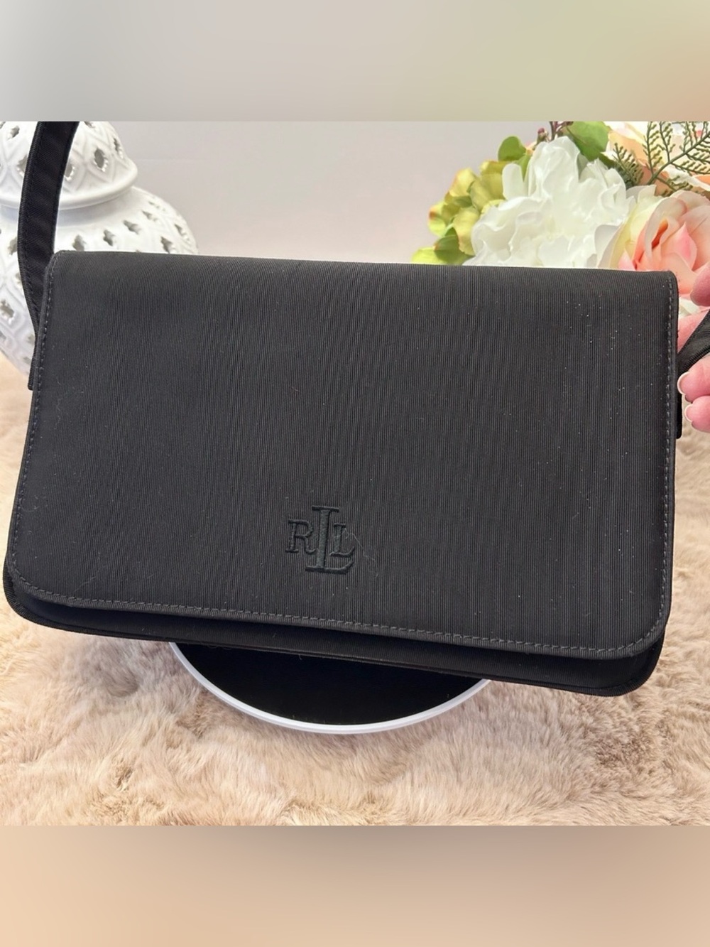 Ralph Lauren Nylon Short handle Bag NWOT
